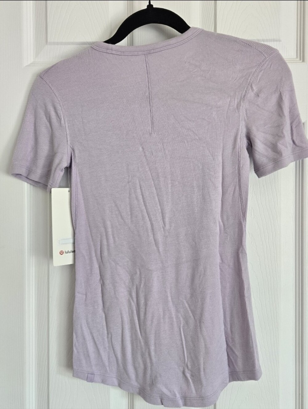 Lululemon Hold Tight Short Sleeve In Lilac *discontinued Size 4 - Picture 3 of 6